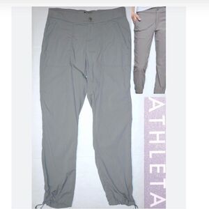 Athleta Sz 6 Trekkie Grey #67598